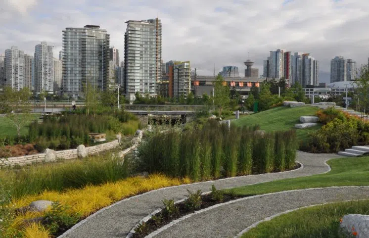 Hinge Park and Habitat Island, Vancouver