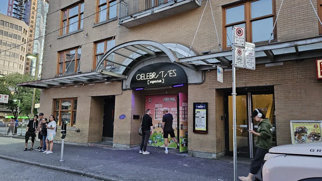 Celebrities Nightclub, Vancouver