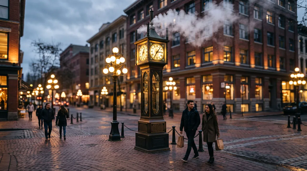 Gastown, Vancouver: Historiske gader, cocktails og byens første kvarter