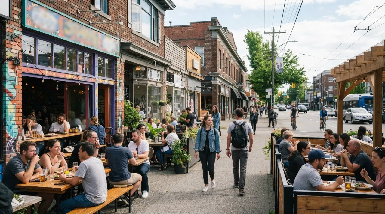 Mount Pleasant, Vancouver: murales, bares de cerveza y apetito en Main Street