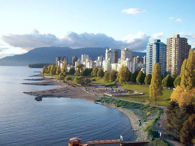 English Bay Sunsets and Bus Tours Through a Vancouver October